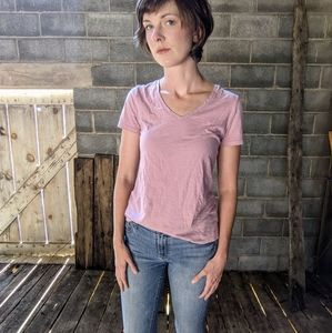 Mauve Pink T Shirt